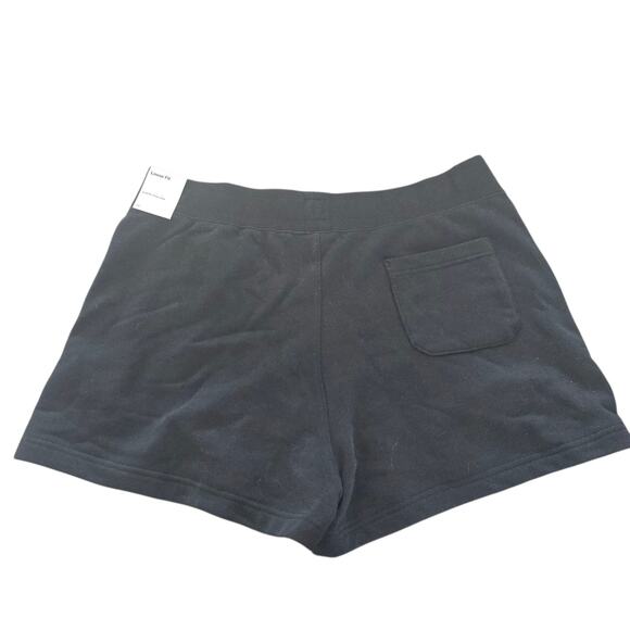 NWT! Women's Jordan Flight Fleece Color-Block Shorts Black XL - Picture 4 of 5